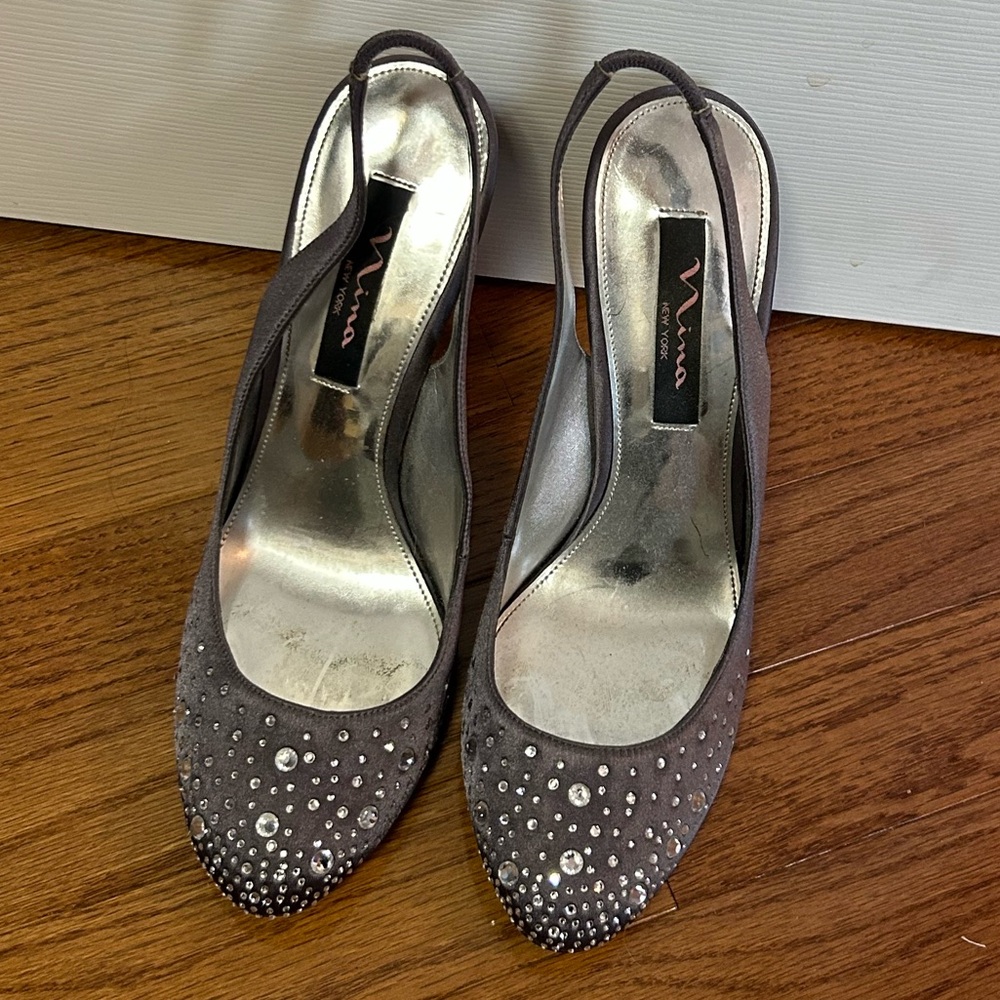 Women’s sparkly heels